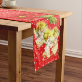 Chemin De Table Court Danse Bébé Anges Noël Table Runner (In Situ)