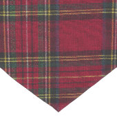 Chemin De Table Court Dark Red and green Christmas plaid (Coin)