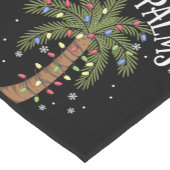 Chemin De Table Court Deck Les Palms Tropical Hawaii Christmas Palm Tree (Coin)