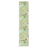 Chemin De Table Court Décor de soins de santé Médicales (Devant)