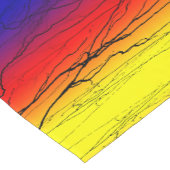 Chemin De Table Court Dégradé Abstrait (Coin)
