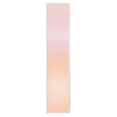 Chemin De Table Court Dégradé Fuzz Peach (Devant)