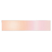 Chemin De Table Court Dégradé Fuzz Peach (Horizontal)