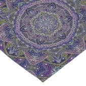 Chemin De Table Court Dentelle blanche de zen d'amende orientale de (Coin)