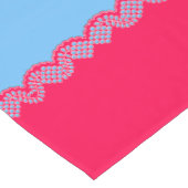 Chemin De Table Court Dentelle Crochet (Coin)