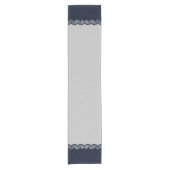 Chemin De Table Court Dentelle Crochet (Devant)