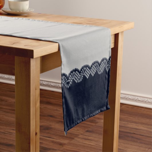 Chemin De Table Court Dentelle Crochet (In Situ)