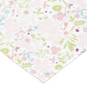 Chemin De Table Court déploiement de motif floral (Coin)