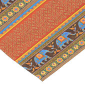 Chemin De Table Court Des éléphants brillants (Coin)