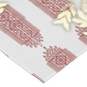 Chemin De Table Court Design arabe motif doré (Coin)