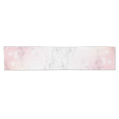 Chemin De Table Court Design de luxe en marbre (Horizontal)