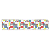Chemin De Table Court Design de style mondrien (Horizontal)