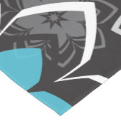 Chemin De Table Court Design floral 14 (Coin)