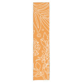 Chemin De Table Court Design floral 35 (Devant)