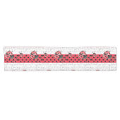 Chemin De Table Court Design Ladybug Ladybird (Horizontal)