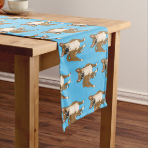 Chemin De Table Court Dessin de Chihuahua pour chien