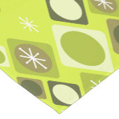 Chemin De Table Court Diamants Ovales Starburts Chartreuse (Coin)