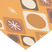 Chemin De Table Court Diamants Ovales Starburts Orange (Coin)