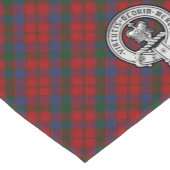 Chemin De Table Court Donnachaidh (Robertson) Red tartan Crest (Coin)