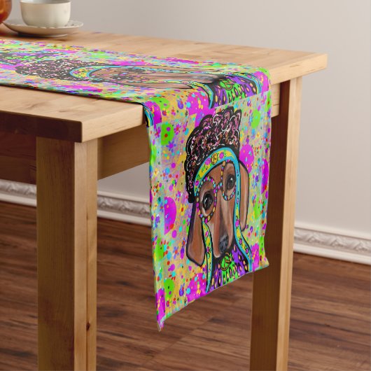 CHEMIN DE TABLE COURT DOXIE ROUGE (In Situ)