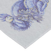 Chemin De Table Court Dragon bleu (Coin)