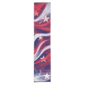 Chemin De Table Court Drapeau américain Custom Table Runner (Devant)