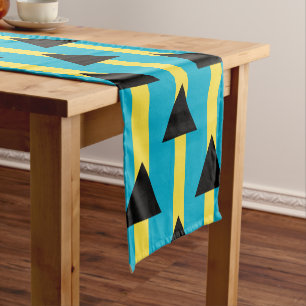 Chemin De Table Court Drapeau Bahamas & Sports maison décoration table /