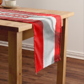 Chemin De Table Court Drapeau danois (In Situ)