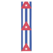 Chemin De Table Court Drapeau de Cuba (Devant)