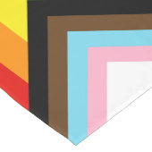 Chemin De Table Court Drapeau de fierté Progress Pride de SlipperyJoe si (Coin)