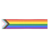 Chemin De Table Court Drapeau de fierté Progress Pride de SlipperyJoe si (Horizontal)