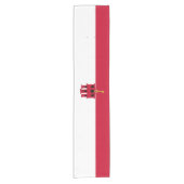 Chemin De Table Court Drapeau de Gibraltar (Devant)