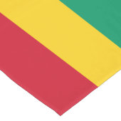Chemin De Table Court Drapeau de Guinée (Coin)