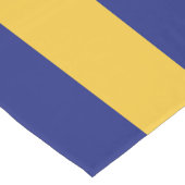 Chemin De Table Court Drapeau de la Barbade (Coin)