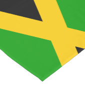Chemin De Table Court Drapeau de la Jamaïque (Coin)