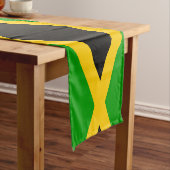 Chemin De Table Court Drapeau de la Jamaïque (In Situ)