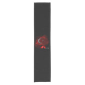 Chemin De Table Court Drapeau de la Turquie (Devant)