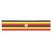 Chemin De Table Court Drapeau de l'Ouganda (Horizontal)