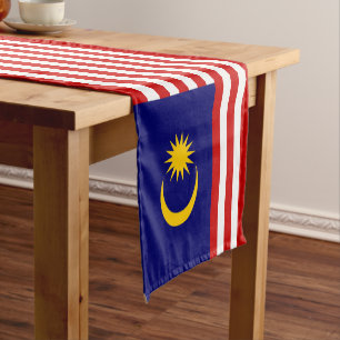 Chemin De Table Court Drapeau de Malaisie