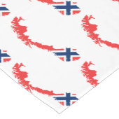 Chemin De Table Court Drapeau de Norvège (Coin)