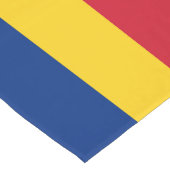 Chemin De Table Court Drapeau de Roumanie (Coin)