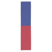Chemin De Table Court Drapeau du Liechtenstein (Devant)
