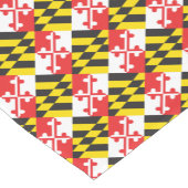 Chemin De Table Court Drapeau du Maryland (Coin)