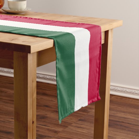 Chemin De Table Court Drapeau du Mexique (In Situ)
