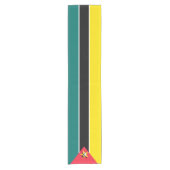 Chemin De Table Court Drapeau du Mozambique (Devant)