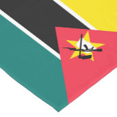 Chemin De Table Court Drapeau du Mozambique (Coin)