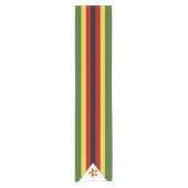 Chemin De Table Court drapeau du Zimbabwe (Devant)