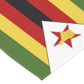 Chemin De Table Court drapeau du Zimbabwe (Coin)