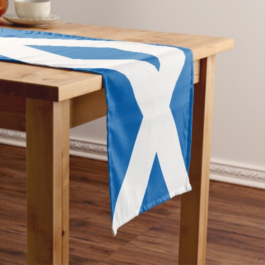 Chemin De Table Court Drapeau écossais & Fans de sport maison / Ecosse (In Situ)