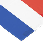 Chemin De Table Court drapeau français (Coin)